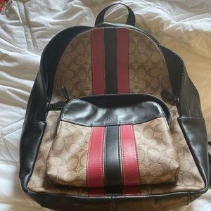 Coach BackPack | Varsity stripe| $120